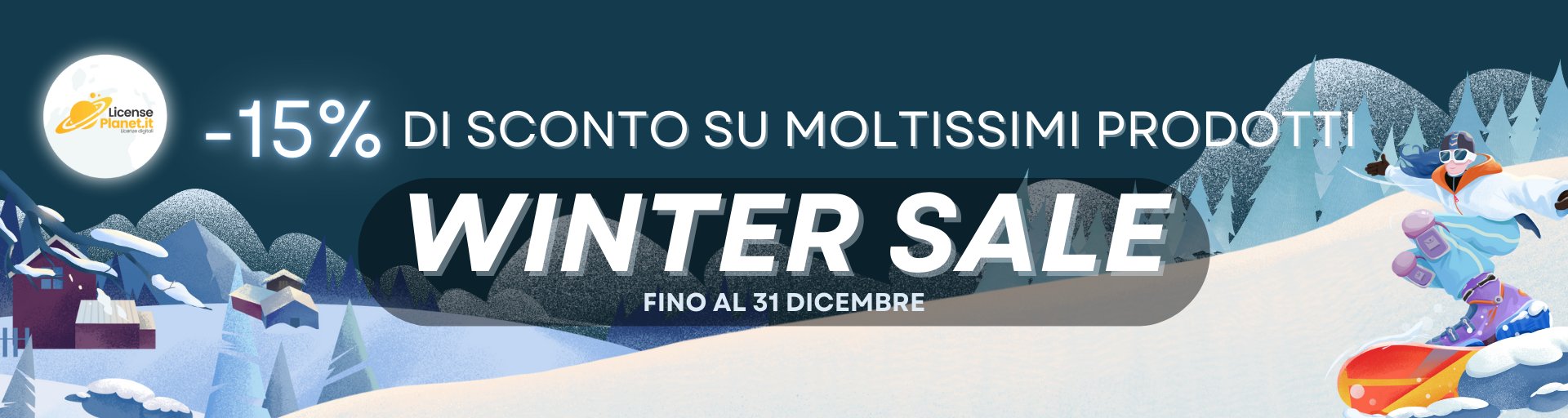 Wintersale banner