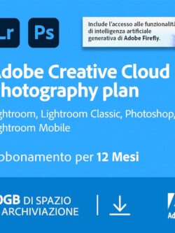 adobe creative cloud piano fotografia photography plan licenza abbonamento license